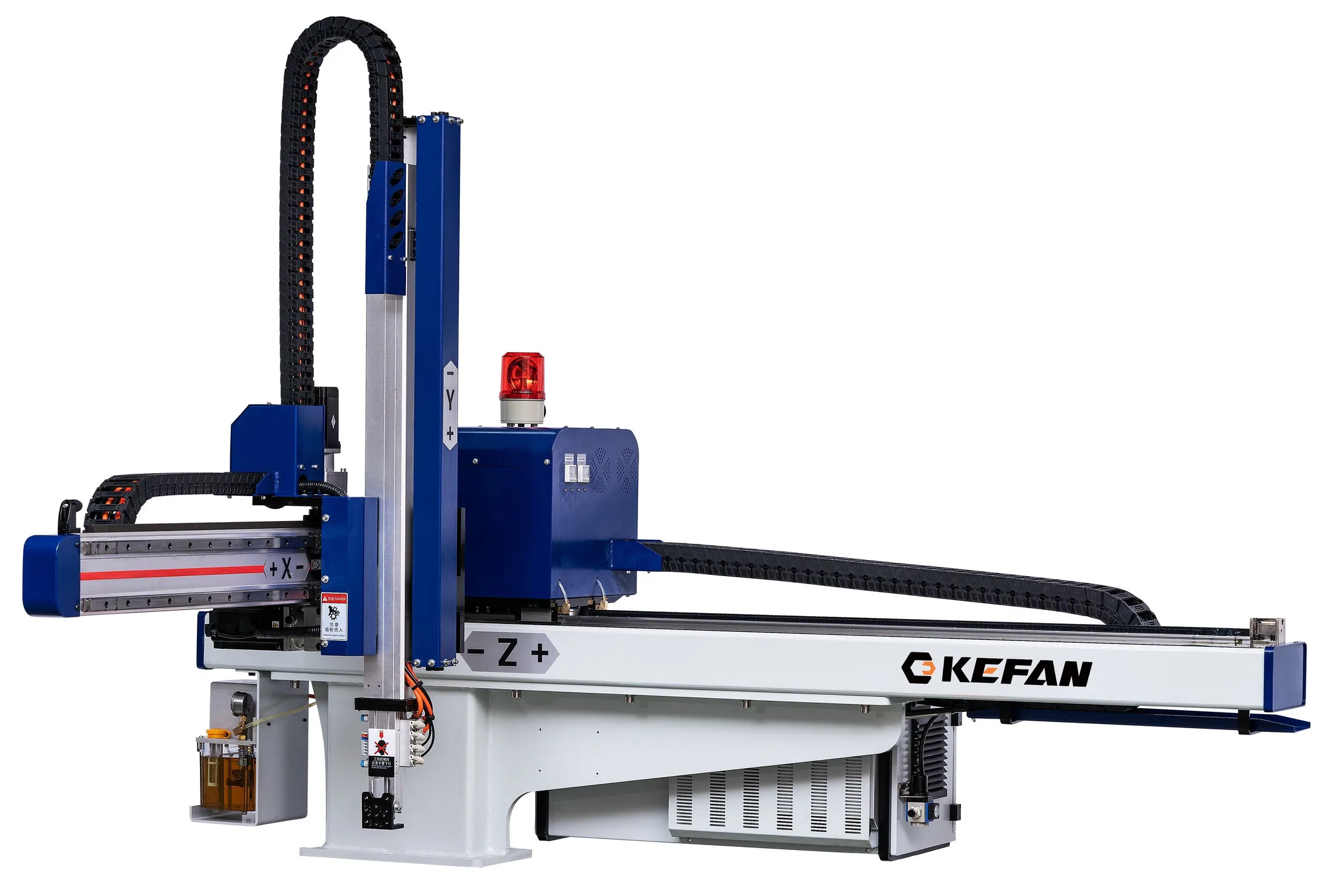 KEFAN blue-gray servo robot for injection molding handling