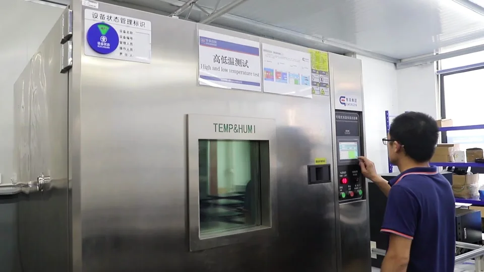 Industrial robot high and low temperature environmental test
