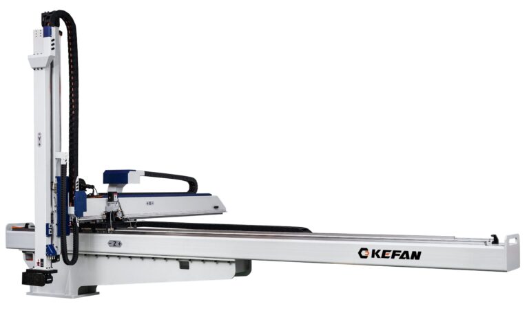 KEFAN servo robot with wide traverse stroke for long molding machines